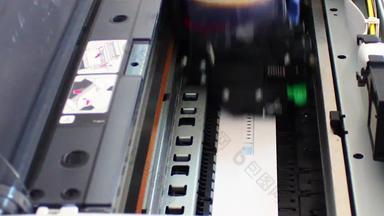 电脑打印机头行动关闭电脑打印机头行动打印测试图表纸颜色管理配置文件创建间隔拍摄